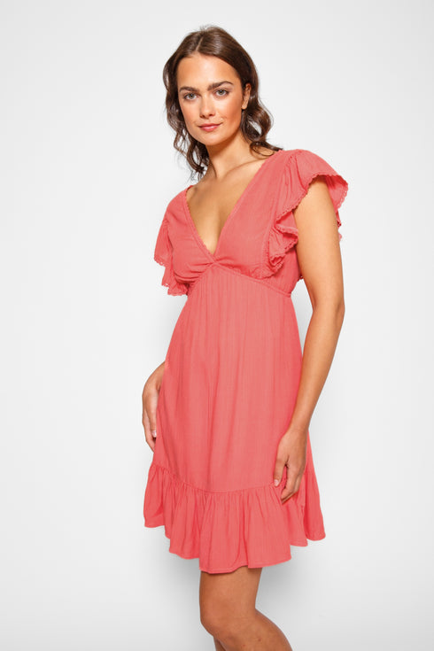 Koy Resort Miami Ruffle Mini Dress
